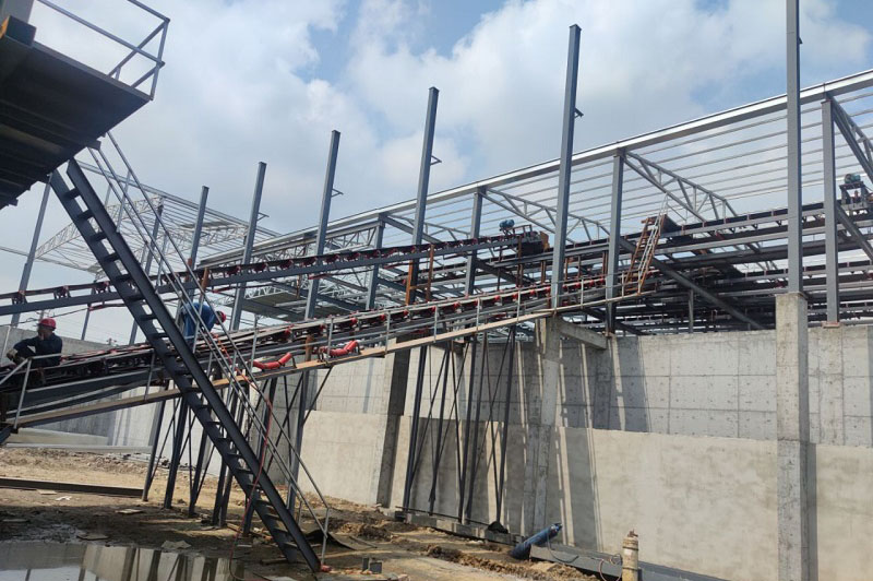 多臺高精度電子皮帶秤在新型建材行業(yè)調(diào)試完成，適應(yīng)能力更強(qiáng)！